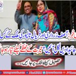 Which country from the country of Asif Zardari and Faryal Talpur come out of the property?