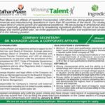 Rafhan, Maize, Products, Co Ltd ,Jobs, 2019 ,for ,Company, Secretary ,Mr Legal ,& Corporate ,Affairs, 23 December, 2018