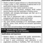 TVET, Sector, Support, Programme, Jobs ,2019,for ,Technical, Advisors, 23 December, 2018