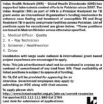 Indus, Health ,Network ,(IHN), Jobs ,2019 ,for, Medical, & Driver ,Posts, 23 December, 2018