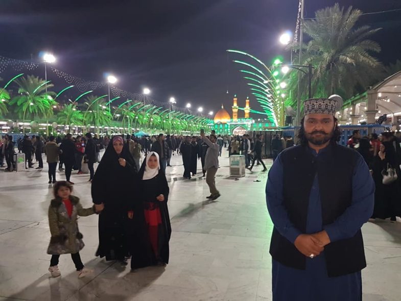 Abdul Sattar Malik, senior, leader, france, will, reach, paris, back from , ziarat e muqadsa, Iraq