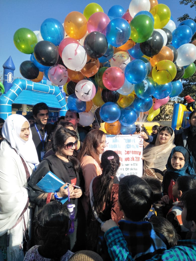 Inauguration of 2 days activity week at al azizia branch allied school rawalpindi 