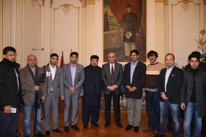 Pak Embassy remembers the martyrs of APS Peshawar incident at a Christmas event held to mark the birth of Jesus Christ 