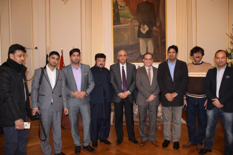 Pak Embassy remembers the martyrs of APS Peshawar incident at a Christmas event held to mark the birth of Jesus Christ 