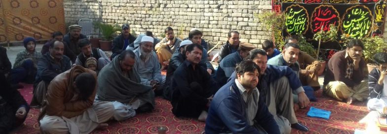 shaheed, mazhar ali mubarak, martyrdom, anniversary, majlis, at, Dr. Mubarak's, house, dhoke hassu 