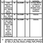 KP Small Industries Development Board Jobs 2019 for 10+ Admin, Incharge, Supervisors, Instructors & Support Staff