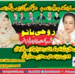 roohi bano, PRESIDENT, PPP, WOMEN WING, FRANCE