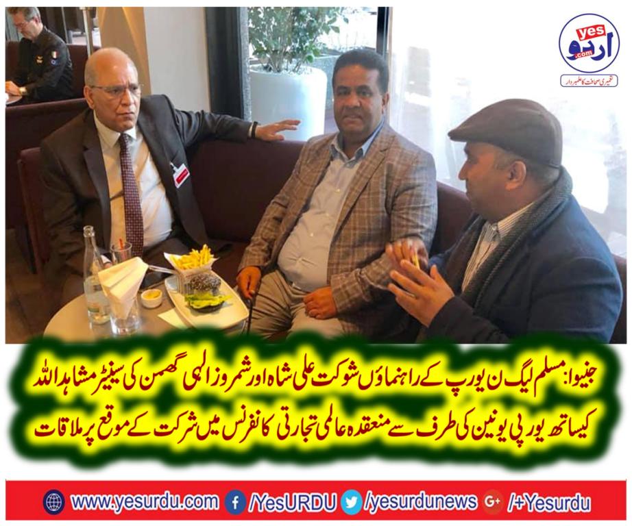 Senator,Mushahid,Ullaha,Khan’s,message,for,PML-N,voters/supporters,and,overseas,Pakistanis,during,his,visit,to,Switzerland,Geneva,at,international,trade,centre,conference,organized,by,IPU,and,European,Union