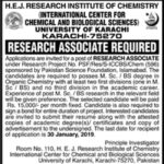 University,of,Karachi,Jobs,2019,for,Research,Associate