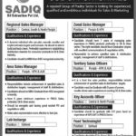 Sadiq Oil Extraction Pvt Ltd Jobs 2019 for Food Technologists, Key Accounts Officers, Lab and Sales Positions (Multiple Cities)