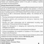 PCB Jobs 2019 for Management / Director Security & Anti Corruption