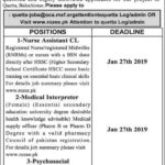 MSF NGO Jobs 2019 for Nurse Assistants, Medical Interpreter and Psychosocial Counselor