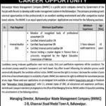 Bahawalpur Waste Management Company (BWMC) Jobs 2019 for Internal Auditor