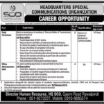 Headquarters Special Communications Organization (SCO) Jobs 2019 for 6+ Office Admin Staff and Field Technicians