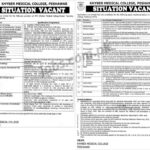 Khyber Medical College Peshawar Jobs 2019 for 50+ Teaching & Non-Teaching Staff