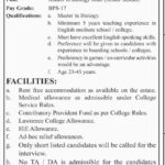 Lawrence College Murree Jobs 2019 for Master in Biology