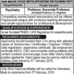 ABWA Medical College Jobs 2019 for Teaching Faculty