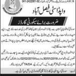 WAPDA City Faisalabad Jobs 2019 for Security Guards