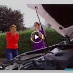 Be Careful woman with the cars