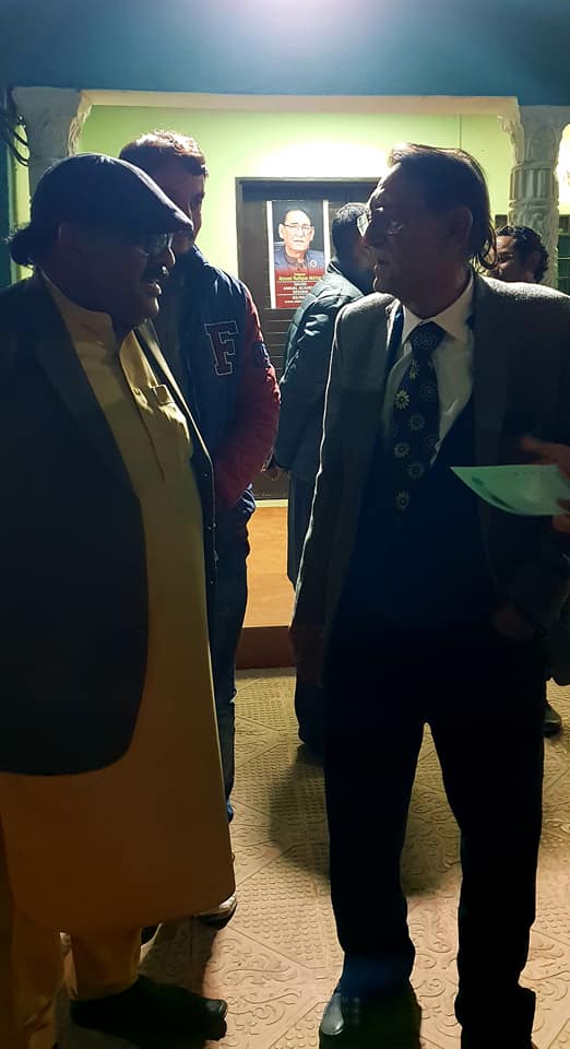 ex-president, asif ali zardari, visited, religious, and, spiritual, scholar, professor Rafiq Ahmed Akhtar, while, meet, abdur rahman mirza, senior, ppp, leader