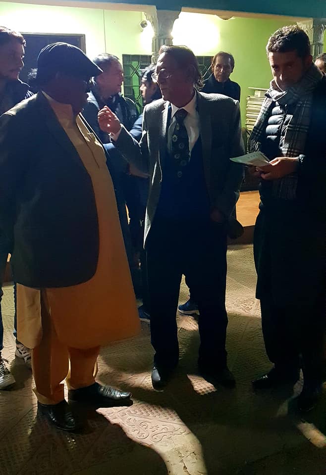 ex-president, asif ali zardari, visited, religious, and, spiritual, scholar, professor Rafiq Ahmed Akhtar, while, meet, abdur rahman mirza, senior, ppp, leader