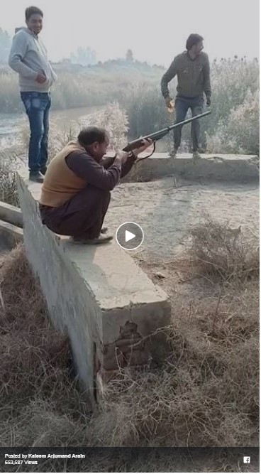 Abdullah, Butt ,Using ,the, gun, first, time