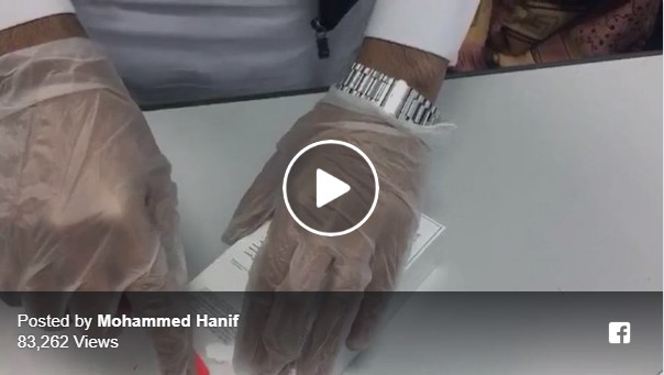 Dubai - This passenger was caught at the airport