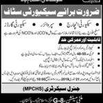 MPCHS Housing Society Islamabad Jobs 2019 for Supervisor, Security Incharge & Guards