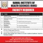 Rawal Institute of Health Sciences (RIHS) Jobs 2019 for Staff Nurses, Lab, Demonstrators & Teaching Faculty