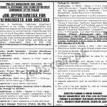 PS Healthcare Department Punjab Jobs 2019 for Specialists & Doctors