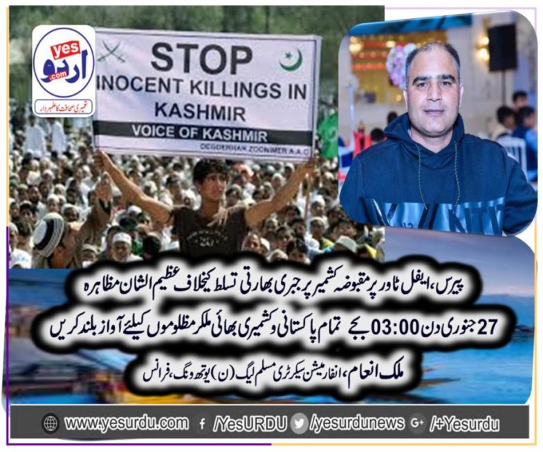 Malik INam, INFORMATION, SECRETARY, PMLN, YOUTH WING, FRANCE