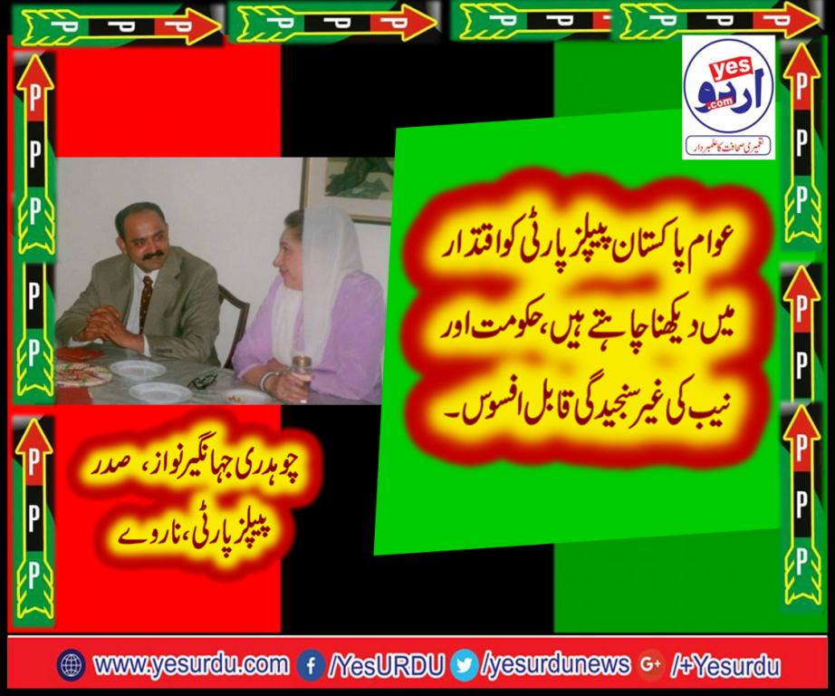 ch jehangir nawaz, PRESIDENT, PPP, NORWAY