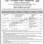 Gwadar Port Authority (GDA) Jobs 2019 for 13+ UDC Clerks, Admin, Computer Operator, Sub-Engineers and Other Posts