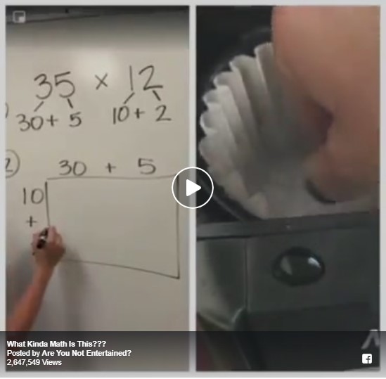 How to make math more complicated , here is an example