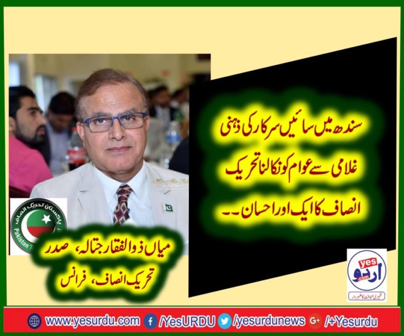 mian zulifqar jatala, PRESIDENT, PTI, FRANCE