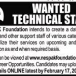 NESPAK Foundation Jobs 2019 for Technical Staff