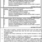 Nowshera Medical College Jobs 2019 for Teaching Faculty