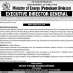 Ministry of Energy Pakistan Jobs 2019 for Executive Director General