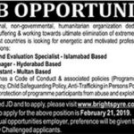 International NGO Jobs 2019 for M&E Specialist, Program Manager & Finance Assistant (Multiple Cities)