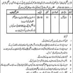 Lahore Irrigation Department Jobs 2019 for Junior Clerk (Disable Quota)