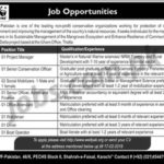 WWF Pakistan Jobs 2019 for 9+ Admin, Finance, Social Mobilizers, Conservation Officer, Project Manager & Other Posts