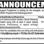National Rural Support Program (NRSP) Jobs 2019 for Communication & Documentation Manager