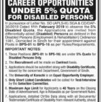 University of Karachi Jobs 2019 for BPS 1-16 Posts (Disable Quota)