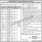 Sindh Health Department Jobs 2019 for 200+ Accounts, Statistical Assistants, Clerks, Field Assistants, Technicians & Other Posts