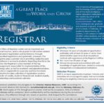 UMT Lahore Jobs 2019 for Registrar Post