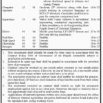 Punjab Agriculture Department Jobs 2019 for 26+ Stenographer, Computer Operators, Supervisors & Other Staff