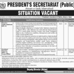 President’s Secretariat Islamabad Jobs 2019 for Assistant Director and Director Posts