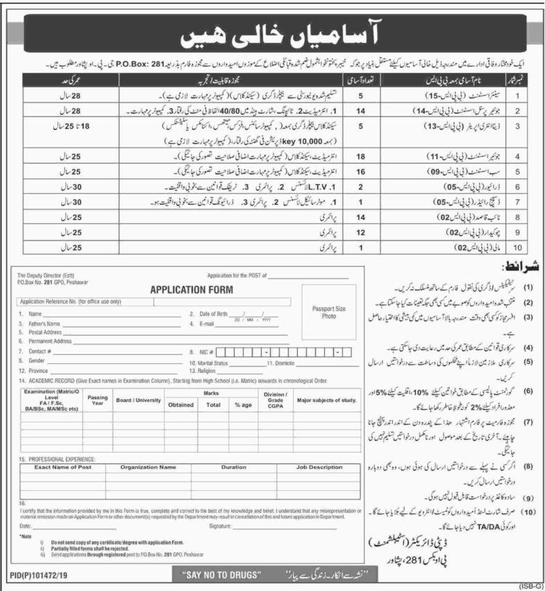 PO Box 281 Jobs 2019 for 88+ Posts (Multiple Categories)