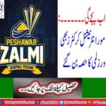 Two famous international cricketers became part of Peshawar Zalmi
