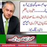 Advisor Prime Minister Abdul Razaq Dawood's new deal offer to Saudi Royal delegation